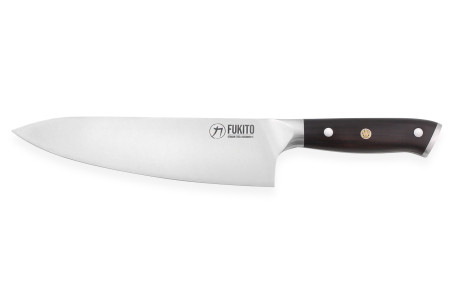Couteau Fukito Ebène X50 Chef lame 21cm