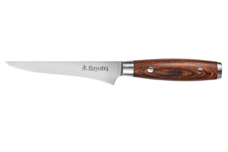 Couteau à désosser Sayuto Pakka X50 lame 15cm manche pakka