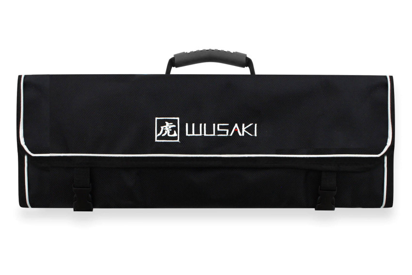 Trousse à couteaux Wusaki vide 9 emplacements + 2 poches