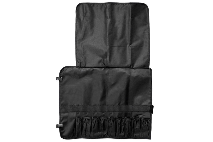 Trousse à couteaux Fukito vide 9 emplacements + 2 poches