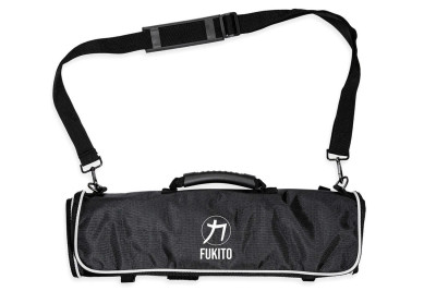 Trousse à couteaux Fukito vide 9 emplacements + 2 poches