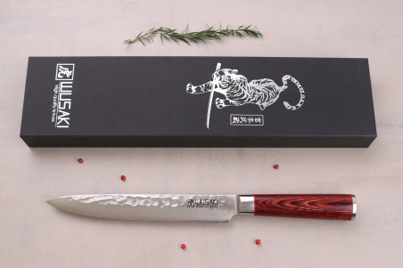 Couteau Wusaki Pakka X50 Trancheur lame 20cm