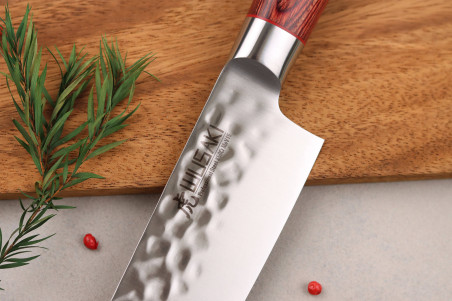 Couteau Wusaki Pakka X50 Chef lame 20cm manche pakka