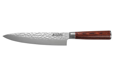 Couteau Wusaki Pakka X50 Chef lame 20cm manche pakka