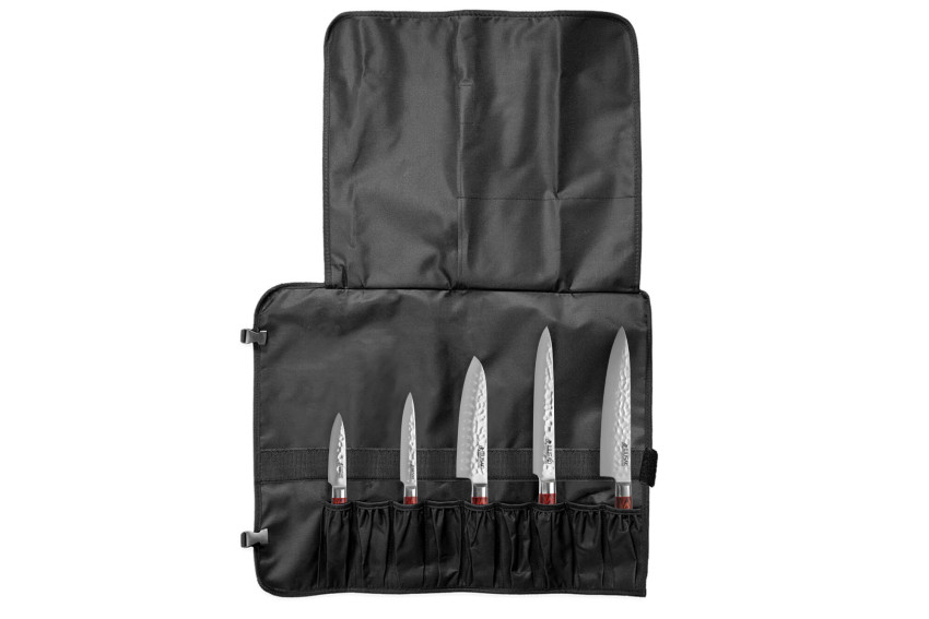 Mallette de couteaux de cuisine Wusaki Pakka X50 - 5 pièces