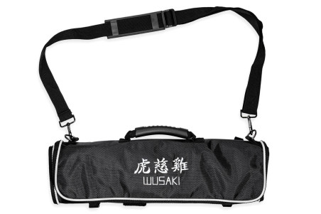 Mallette de couteaux de cuisine Wusaki Damas Olive 10CR - 5 pièces