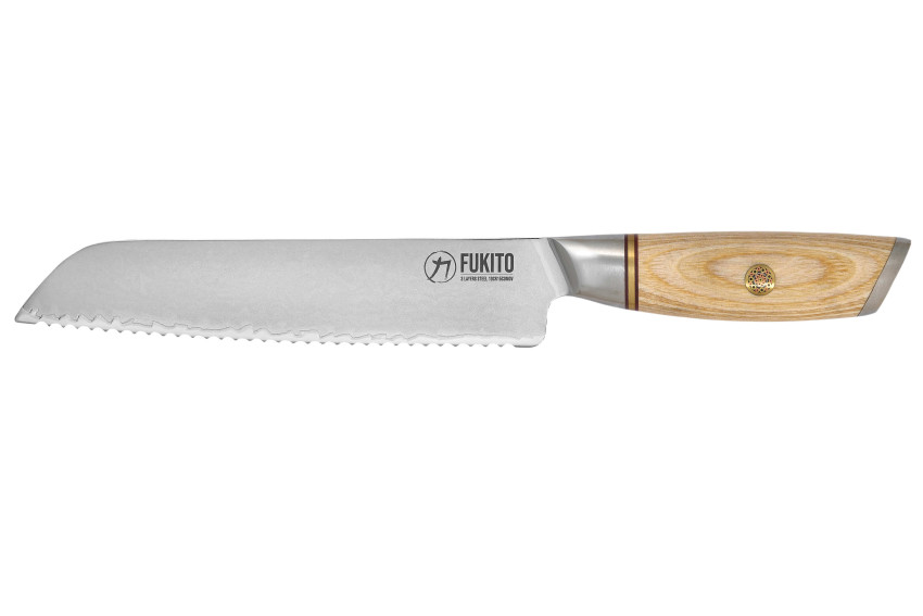 Couteau Fukito Pakka San Mai Pain 21cm