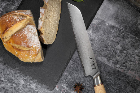 Couteau Fukito Pakka San Mai Pain 21cm