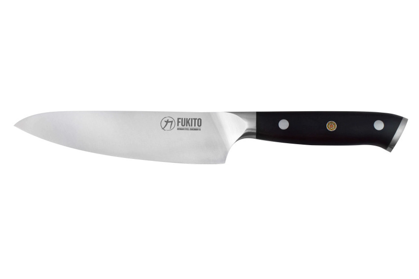 Couteau Fukito Ebène X50 Universel lame 15cm