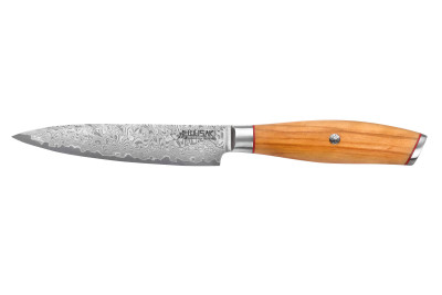 Couteau Wusaki Fujiko 10CR Universel lame damassée 12cm