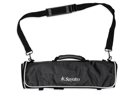 Trousse à couteaux Sayuto vide 9 emplacements + 2 poches
