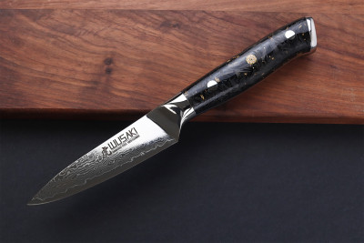 Couteau Wusaki Sakin Damas 10Cr Office lame 9cm 2